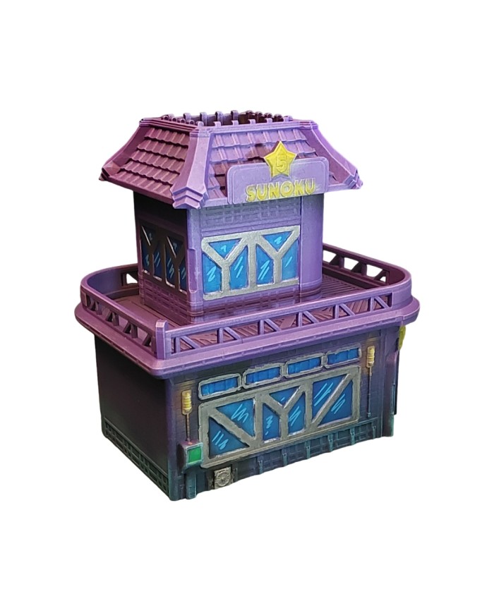 Edokanto's Sunoku|Corvus Game Terrain|Cyberpunk Buildings