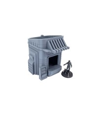 Quiosco de Edokanto|Corvus Game Terrain|Edificios Ciberpunk