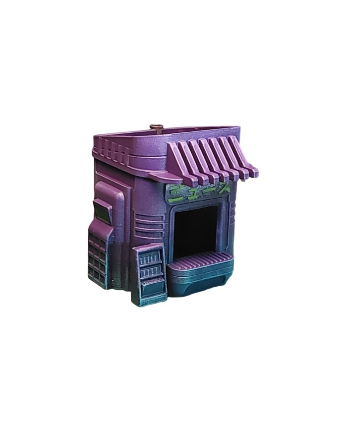 Edokanto's Newstand|Corvus Game Terrain|Cyberpunk Buildings