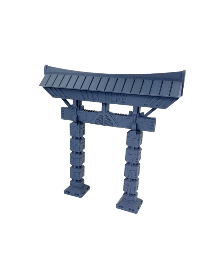 Torii Ciberpunk de Edokanto - A|Corvus Game Terrain|Terreno Disperso Ciberpunk