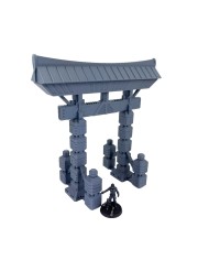 Torii Ciberpunk de Edokanto - B|Corvus Game Terrain|Terreno Disperso Ciberpunk