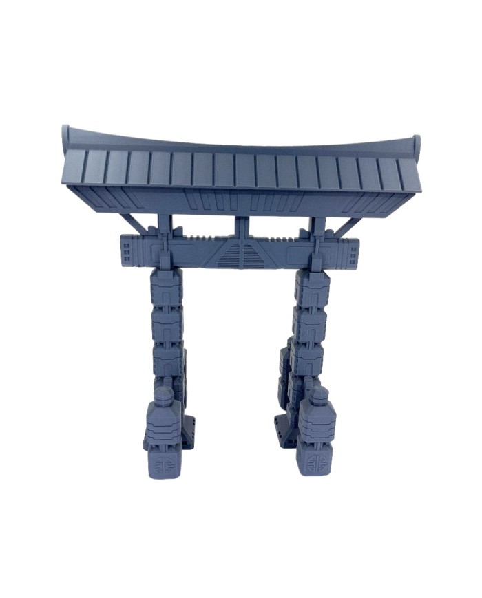 Edokanto's Cyberpunk Torii Gate - B|Corvus Game Terrain|Cyberpunk Scatter Terrain
