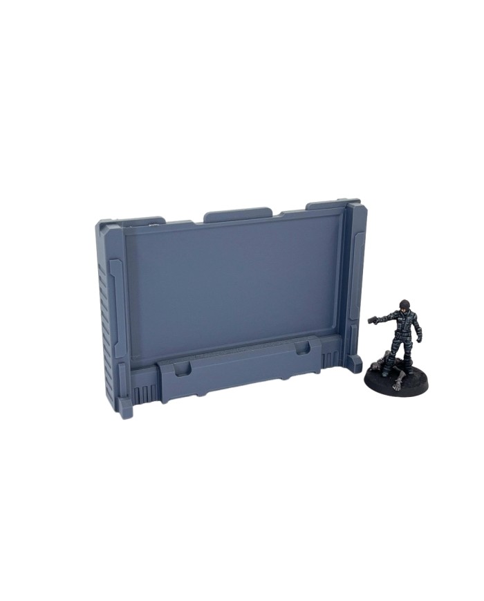 Carteleras Horizontales de Edokanto (x3)|Corvus Game Terrain|Terreno Disperso Ciberpunk