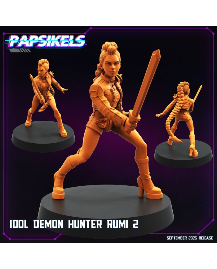 Idol Demon Hunter Rumi 2|Papsikels Miniatures|K-Pop Miniatures