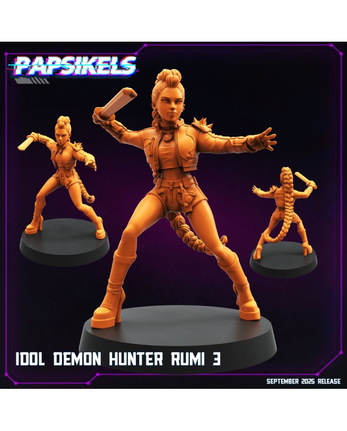 Idol Demon Hunter Rumi 3|Papsikels Miniatures|K-Pop Miniatures