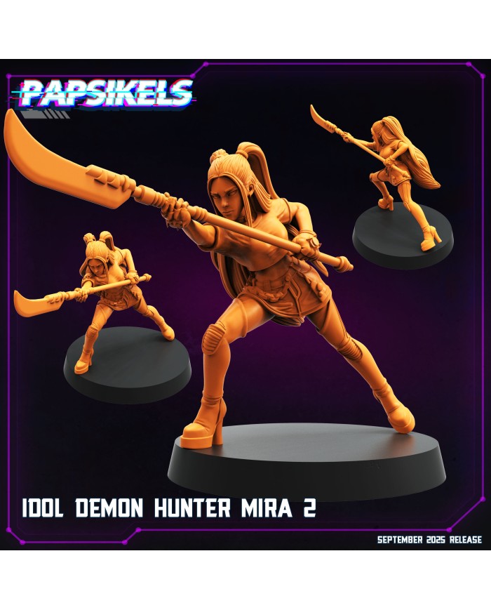 Idol Demon Hunter Mira 2|Papsikels Miniatures|K-Pop Miniatures