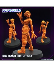 Idol Demon Hunter Zoey|Papsikels Miniatures|K-Pop Miniatures