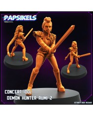 Concert Idol Demon Hunter Rumi 2|Papsikels Miniatures|K-Pop Miniatures