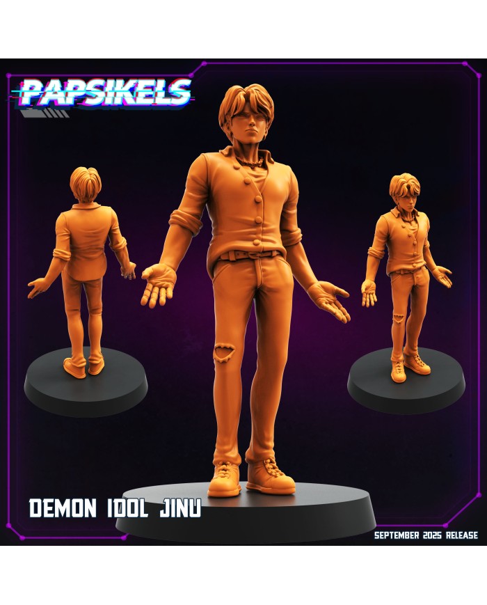Demon Idol Jinu|Papsikels Miniatures|K-Pop Miniatures