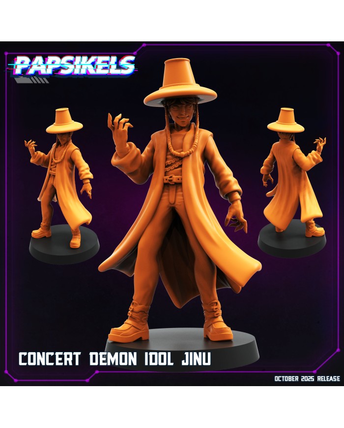 Concert Demon Idol Jinu|Papsikels Miniatures|K-Pop Miniatures