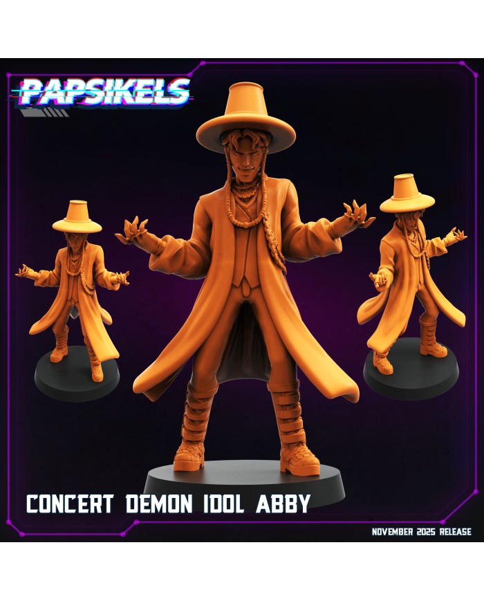 Concert Demon Idol Abby|Papsikels Miniatures|K-Pop Miniatures