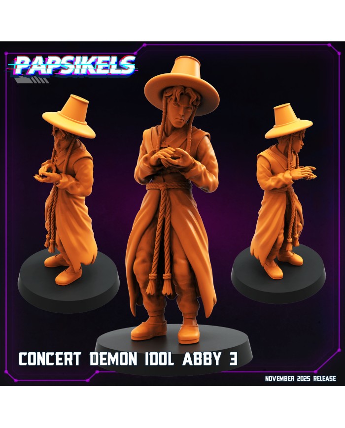 Concert Demon Idol Abby 3|Papsikels Miniatures|K-Pop Miniatures