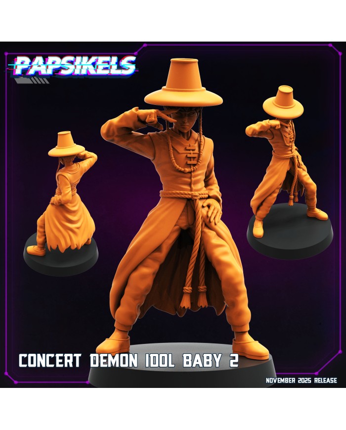 Concert Demon Idol Baby 2|Papsikels Miniatures|K-Pop Miniatures
