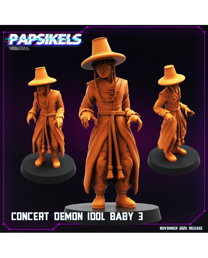 Concert Demon Idol Baby 3|Papsikels Miniatures|K-Pop Miniatures