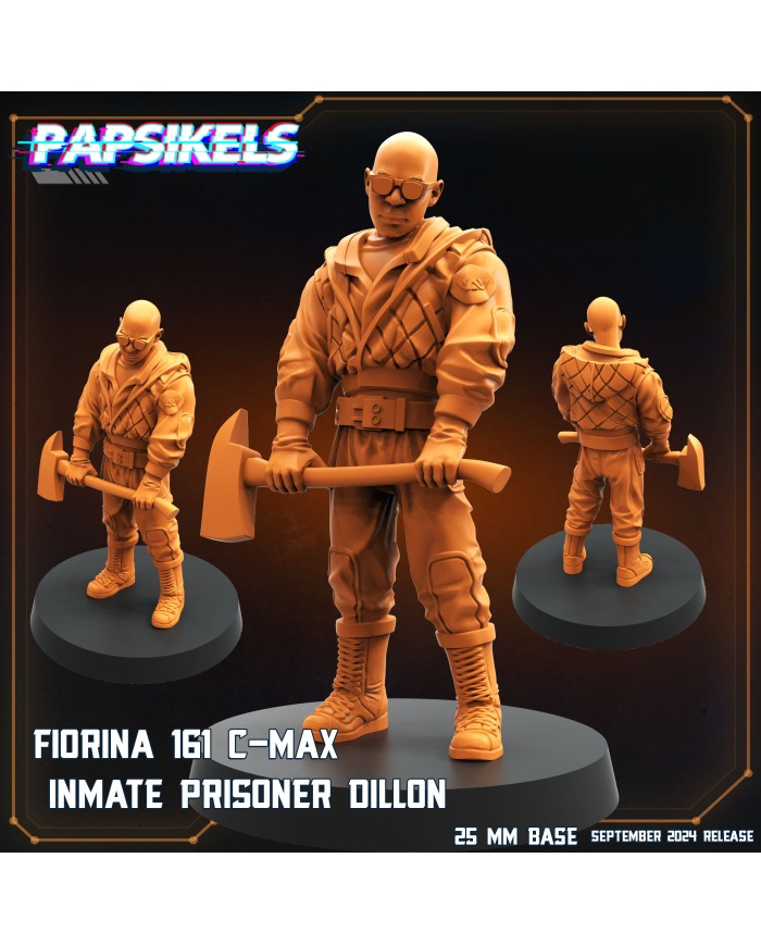 Fiorina 161 C-Max Inmate Prisoner Dillon|Papsikels Miniatures|Space Crew and Settlers