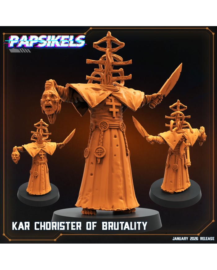 Kar Chorister of Brutality|Papsikels Miniatures|Trench Crusade Miniatures