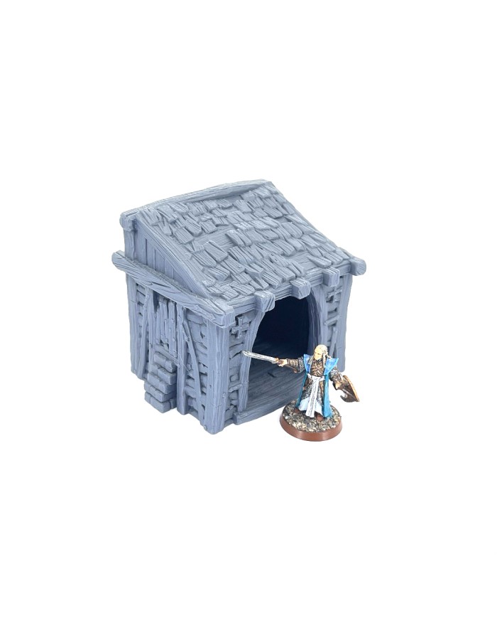 Cargo Shed of Hexengarde City|Tired World Studio|Mordheim Terrain