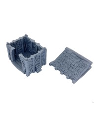 Cargo Shed of Hexengarde City|Tired World Studio|Mordheim Terrain