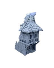 78 Upper Plaza Ruin of Hexengarde City - A|Tired World Studio|Mordheim Terrain