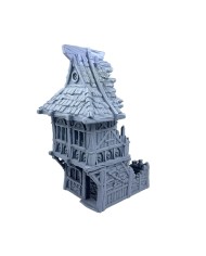 78 Upper Plaza Ruin of Hexengarde City - A|Tired World Studio|Mordheim Terrain