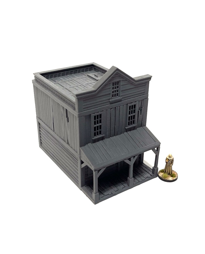 Casa Genérica del Salvaje Oeste - A|World of Pratheron|Escenografia Salvaje Oeste