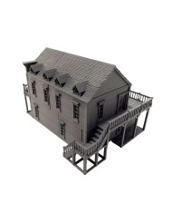 Large Hotel of Wild West|World of Pratheron|Wild West Terrain