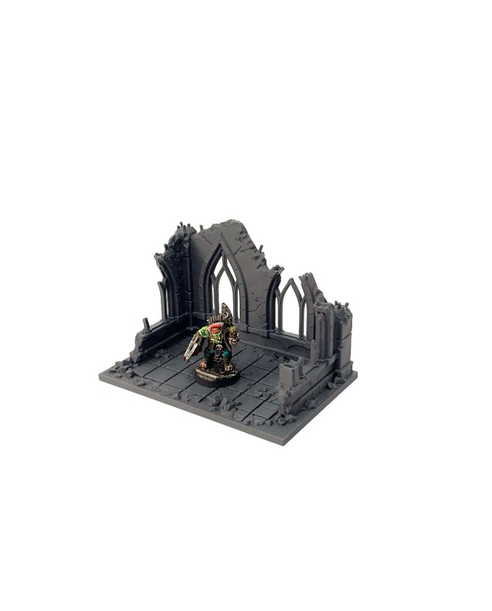 Ruins of the Empire (6"x4") - D|Forbidden Prints|40K Ruins Terrain