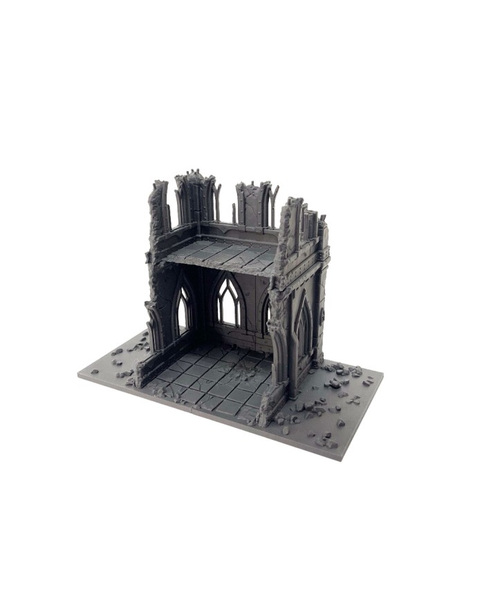 Ruinas del Imperio (10"x5") - A|Forbidden Prints|Escenografía Ruinas 40K