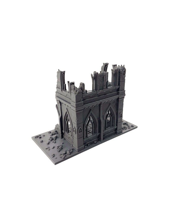 Ruinas del Imperio (10"x5") - A|Forbidden Prints|Escenografía Ruinas 40K