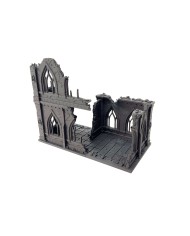 Ruinas del Imperio (10"x5") - B|Forbidden Prints|Escenografía Ruinas 40K