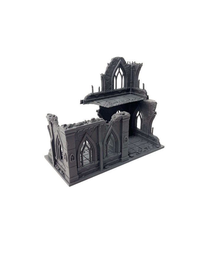 Ruins of the Empire (10"x5") - B|Forbidden Prints|40K Ruins Terrain