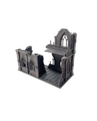 Ruinas del Imperio (10"x5") - B|Forbidden Prints|Escenografía Ruinas 40K