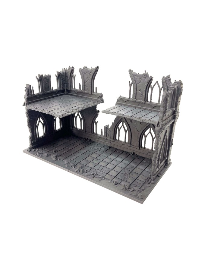 Ruinas del Imperio (12"x6") - E|Forbidden Prints|Escenografía Ruinas 40K