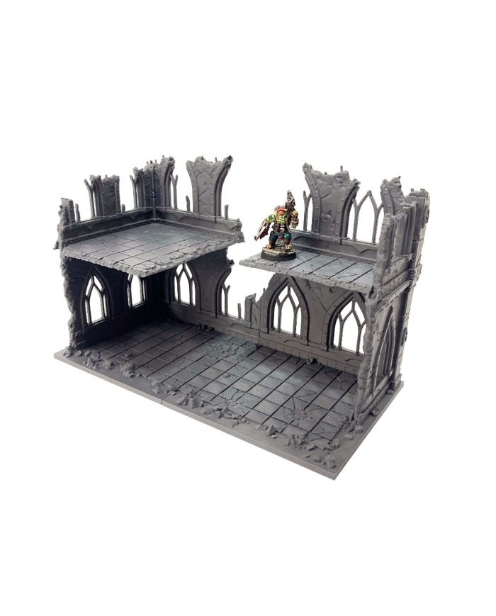 Ruinas del Imperio (12"x6") - E|Forbidden Prints|Escenografía Ruinas 40K