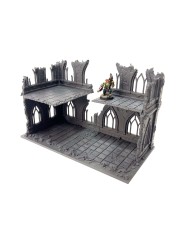 Ruinas del Imperio (12"x6") - E|Forbidden Prints|Escenografía Ruinas 40K