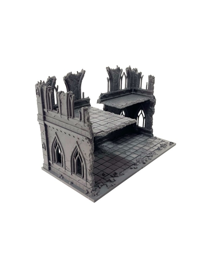 Ruins of the Empire (12"x6") - E|Forbidden Prints|40K Ruins Terrain