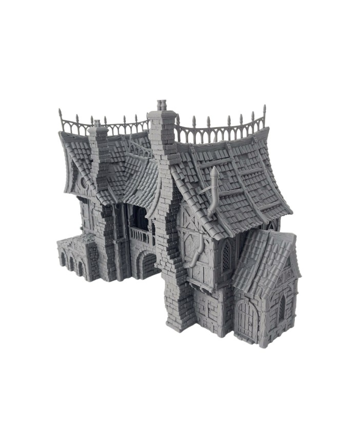 Ravenhill Lower of Hexengarde City|Tired World Studio|Mordheim Terrain