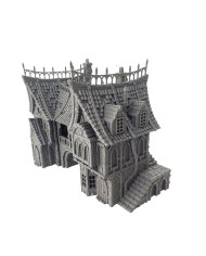 Edificio de la Colina del Cuervo Baja de Hexengarde|Tired World Studio|Escenografia Mordheim
