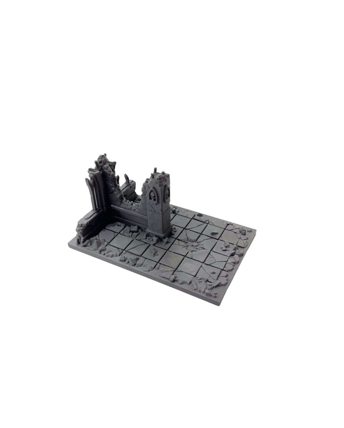 Ruins of the Empire (6"x4") - B|Forbidden Prints|40K Ruins Terrain