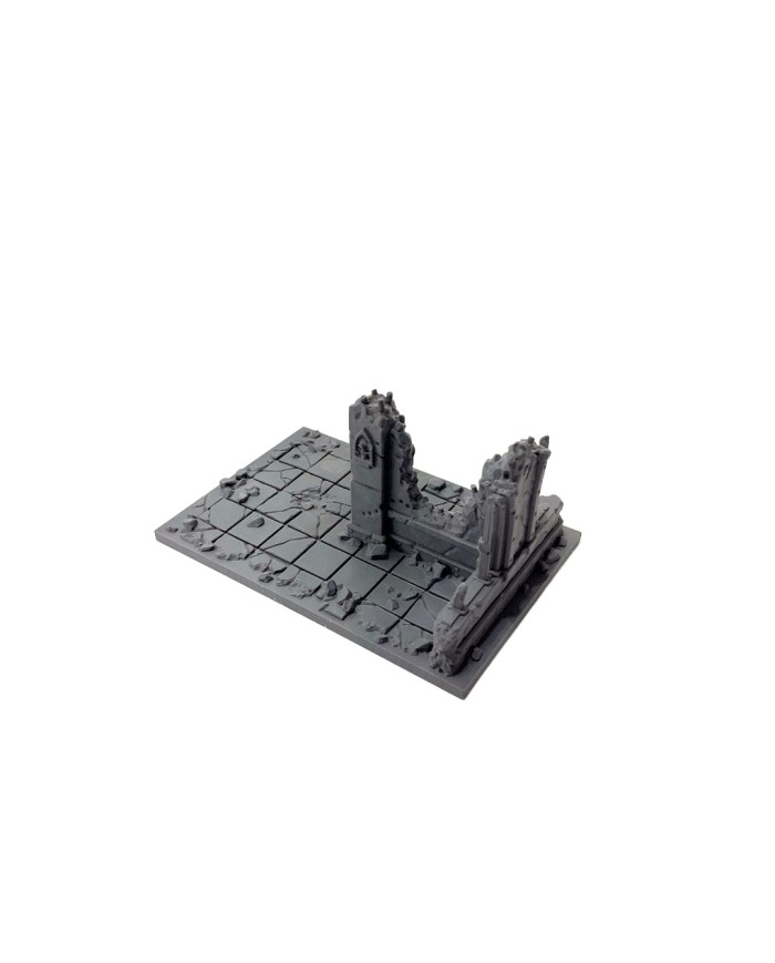 Ruins of the Empire (6"x4") - B|Forbidden Prints|40K Ruins Terrain