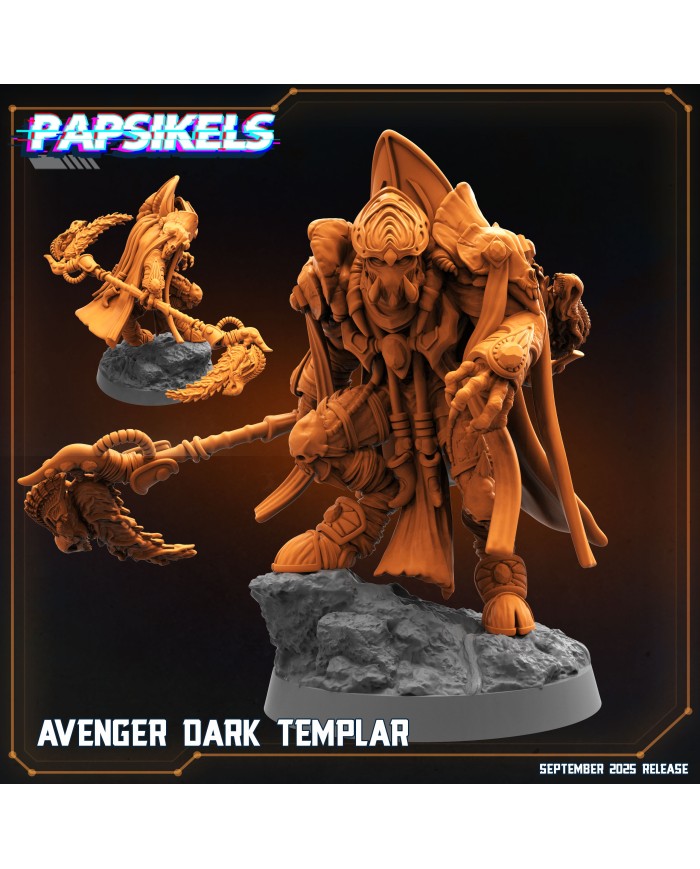 Vengador Templario Oscuro - A|Papsikels Miniatures|Miniaturas Starcraft