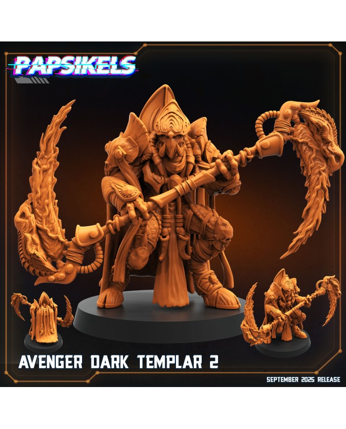 Avenger Dark Templar 2|Papsikels Miniatures|Starcraft Miniatures