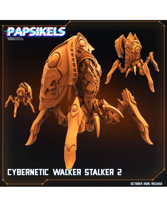Cybernetic Walker Stalker 2|Papsikels Miniatures|Starcraft Miniatures