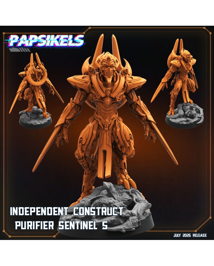 Centinela Purificador de Constructo Independiente - E|Papsikels Miniatures|Miniaturas Starcraft