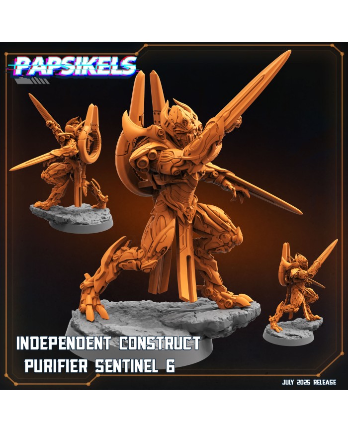 Independent Construct Purifier Sentinel 6|Papsikels Miniatures|Starcraft Miniatures
