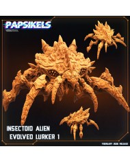 Insectoide Alienígena Evolucionado Acechador - A|Papsikels Miniatures|Miniaturas Starcraft
