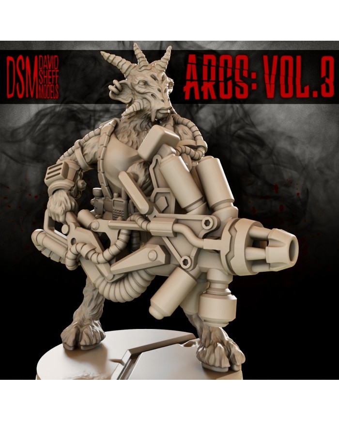 Goat Girl from Alien Scavengers|David Sheff Models|Biomorph Warbands