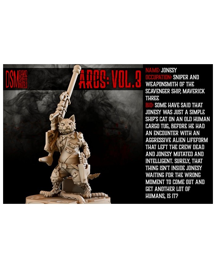 Jonesy from Alien Scavengers|David Sheff Models|Biomorph Warbands