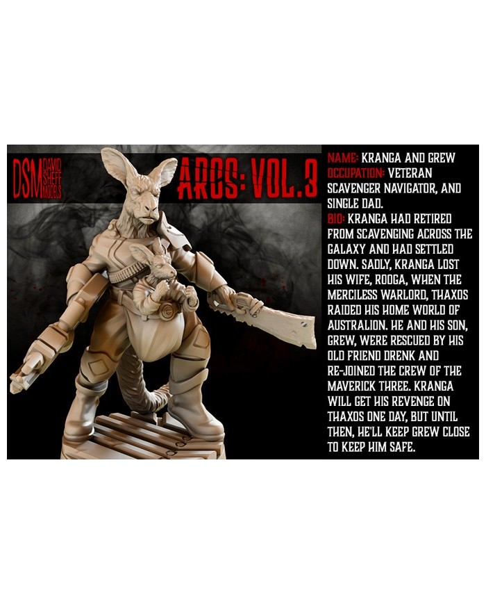 Kranga de los Carroñeros Alienígenas|David Sheff Models|Bandas de Biomorfos