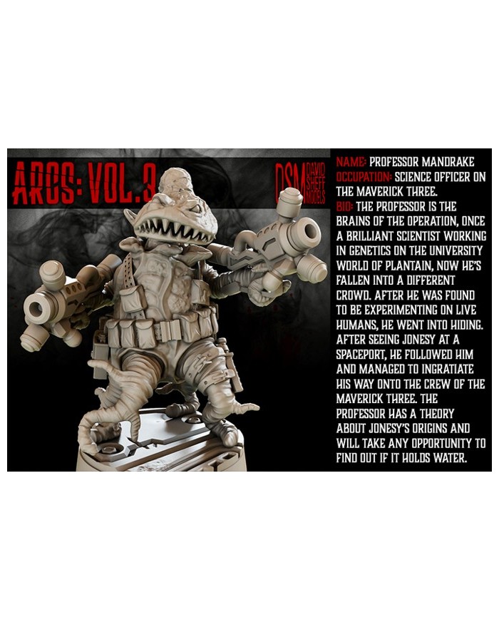 Mandrake from Alien Scavengers|David Sheff Models|Biomorph Warbands